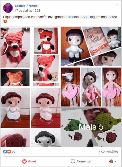 Amigurumi personalizados